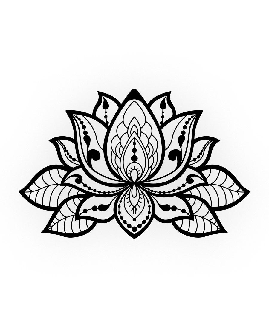 Lotus Mandala 3 D