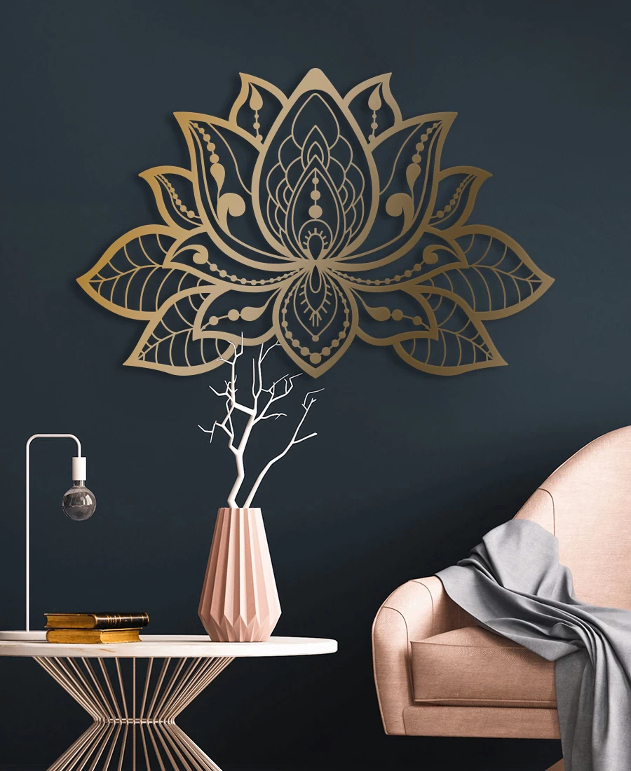 Lotus Mandala 3 D