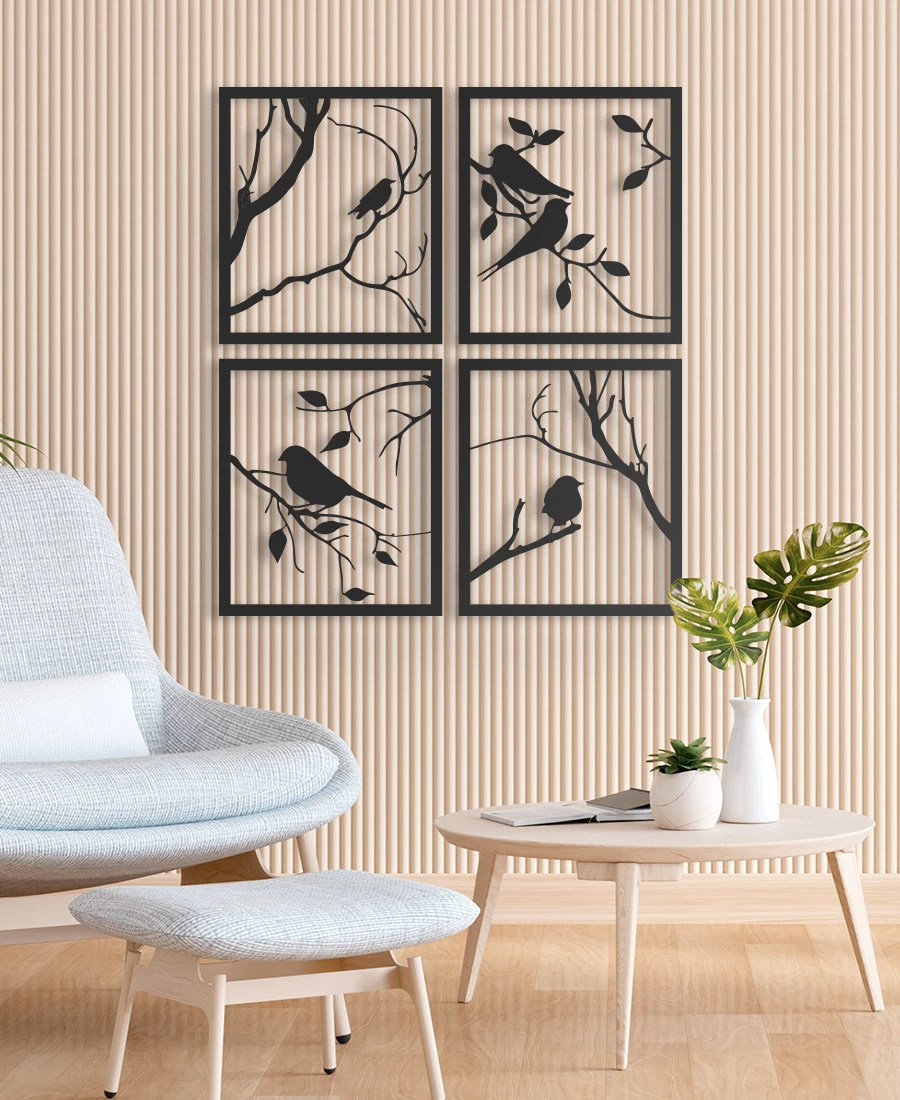 Kuş Bahçesi 4'lü Set